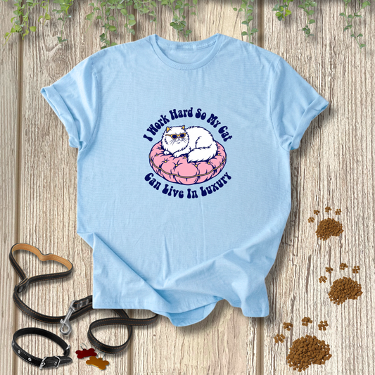 Cat Lives in Luxury T-shirt