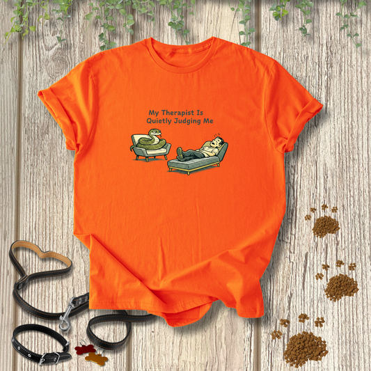 My Therapist is Quietly Judging Me