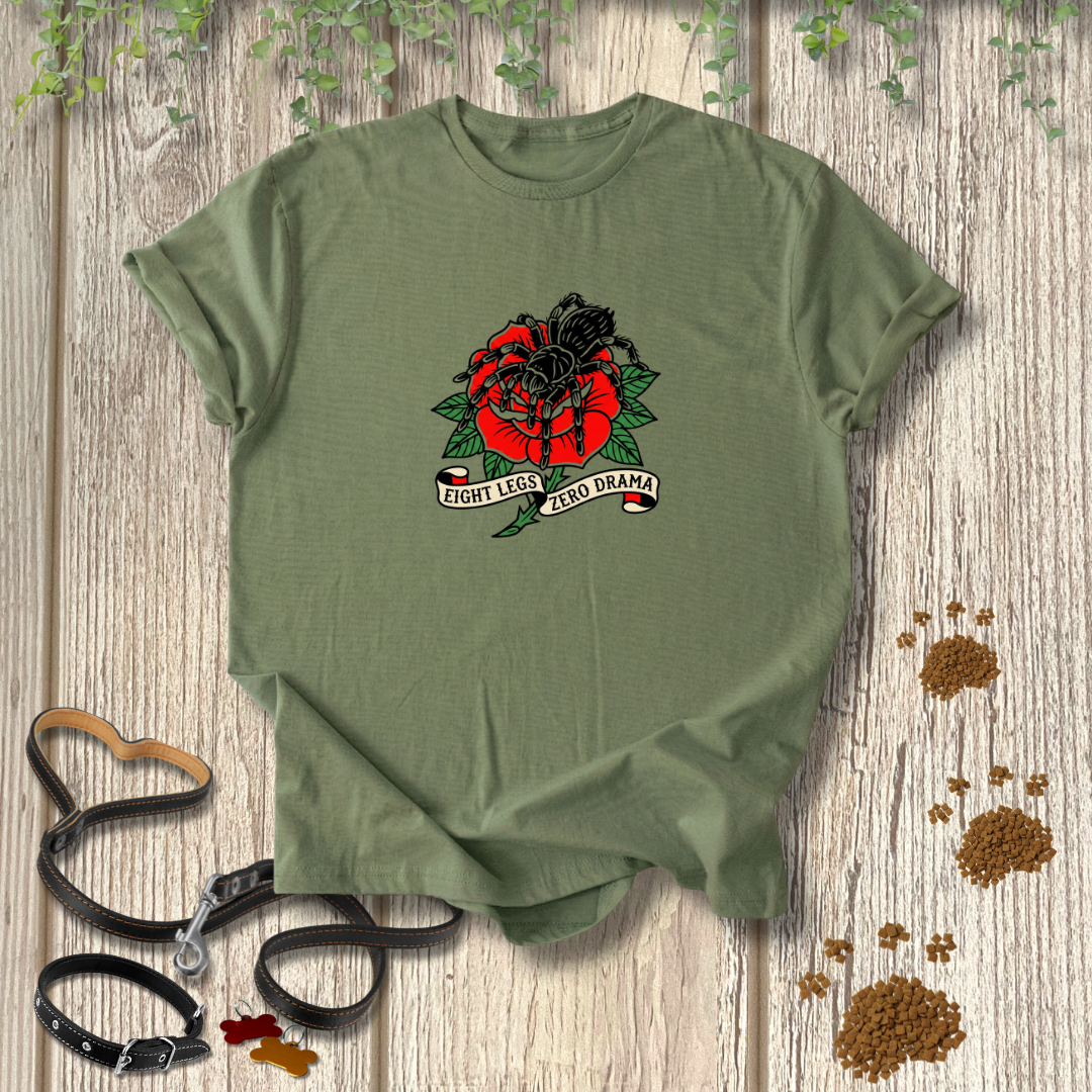 Eight Legs Zero Drama T-shirt