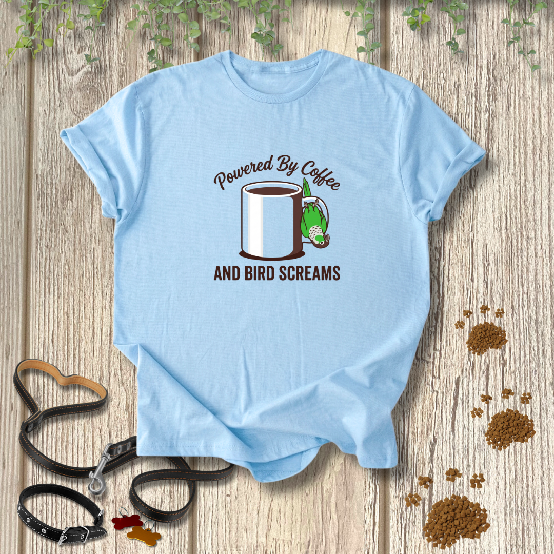Coffee & Bird Screams T-shirt