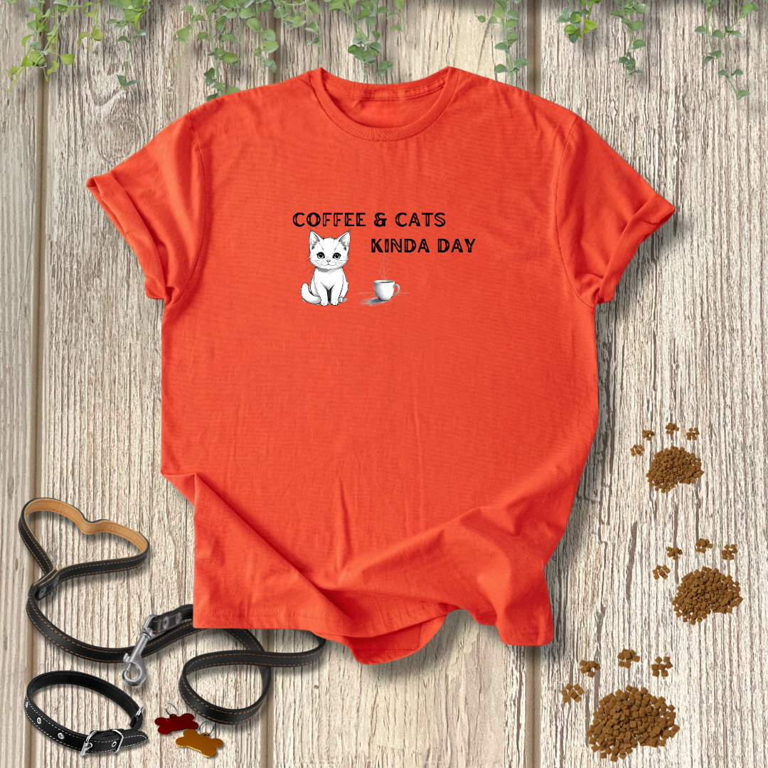 Coffee & Cats T-shirt