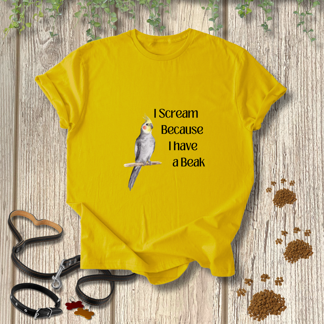I Scream Because I Have a Beak