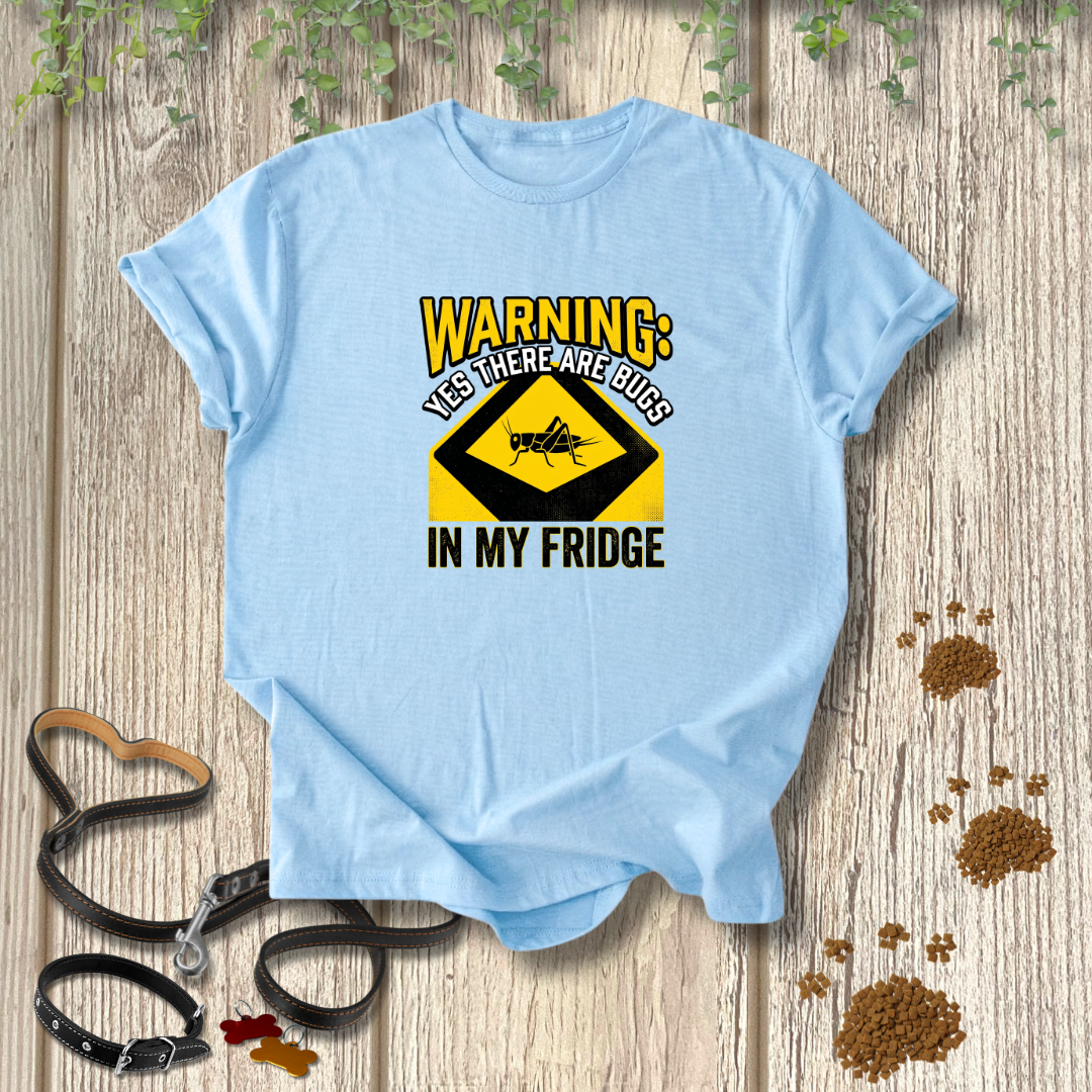 Bugs in the Fridge T-shirt