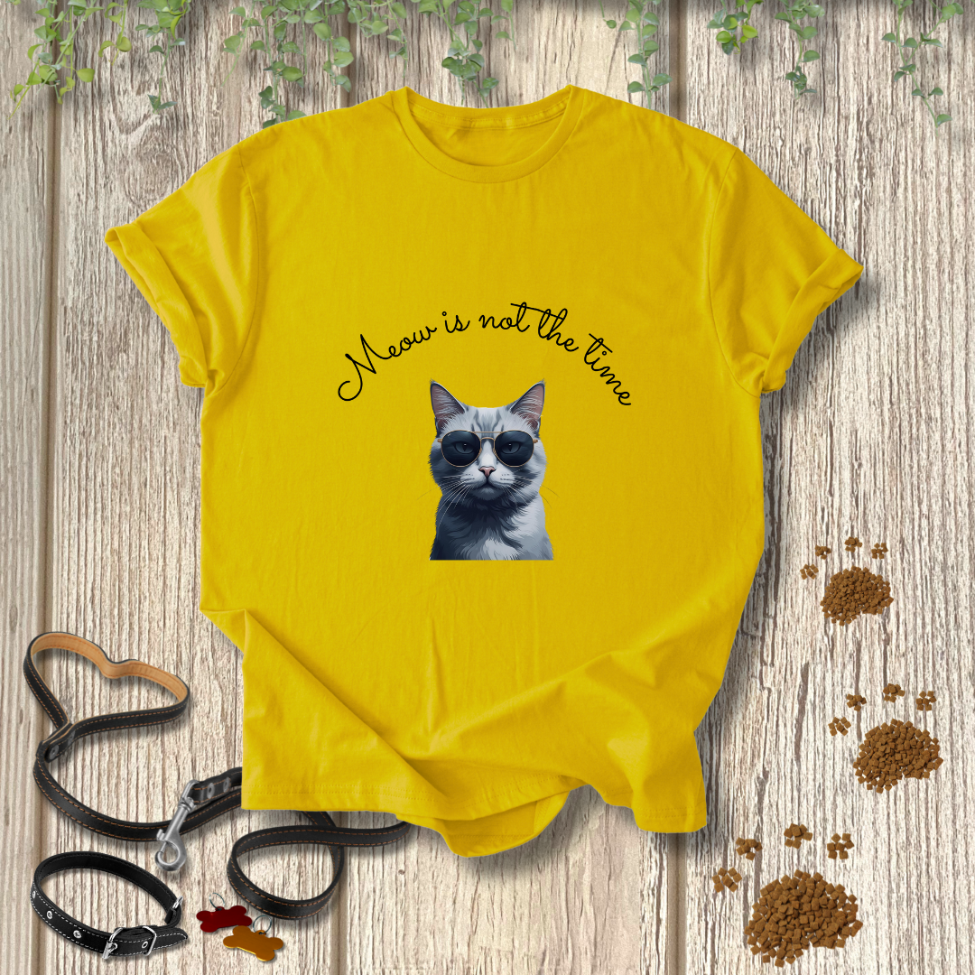 Meow is not the time