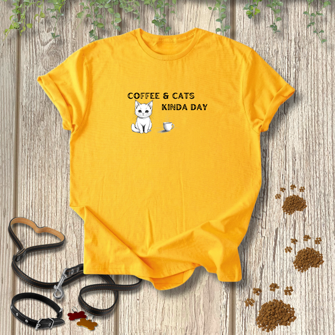 Coffee & Cats T-shirt
