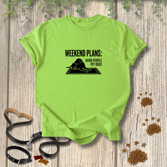 Weekend Plans T-shirt