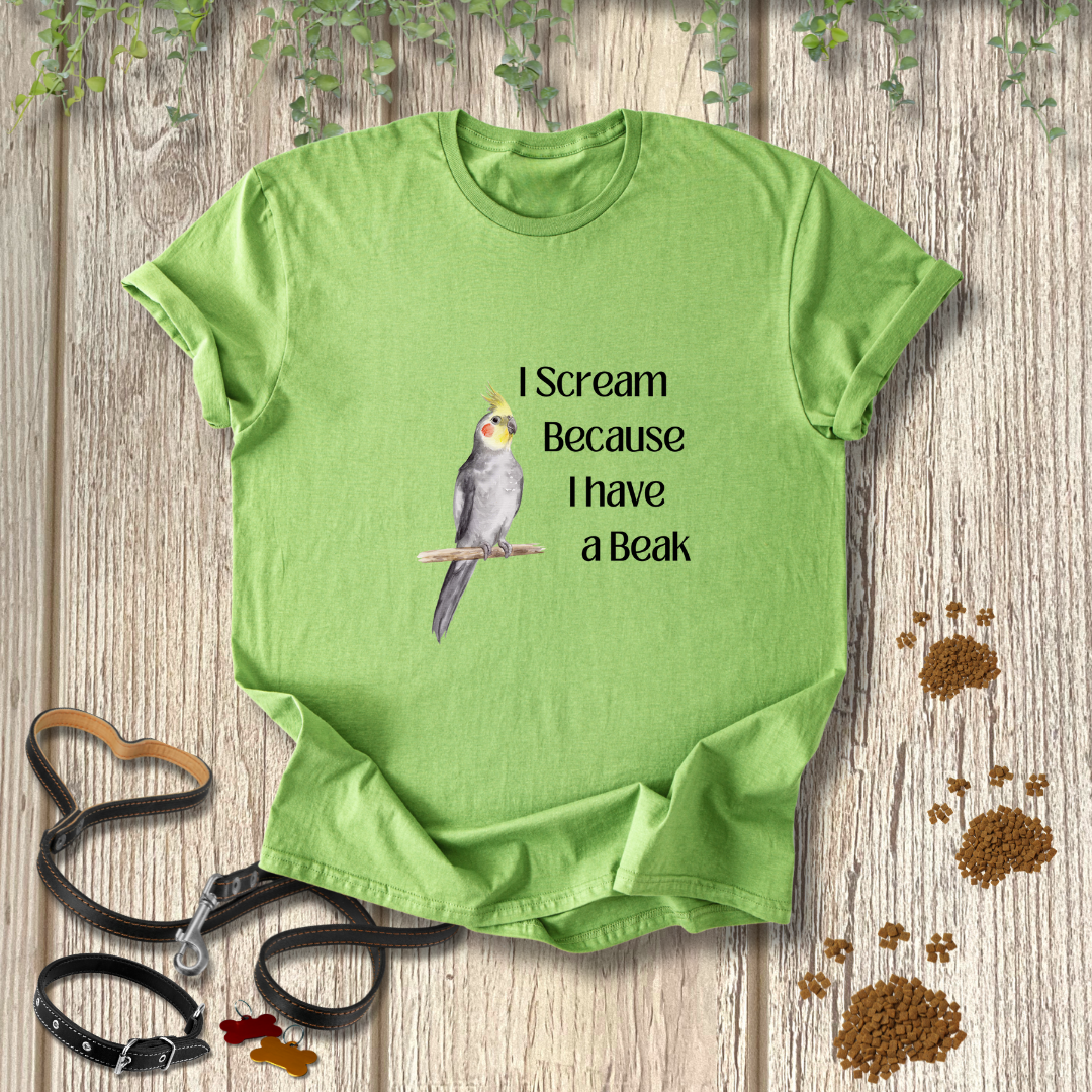 I Scream Because I Have a Beak