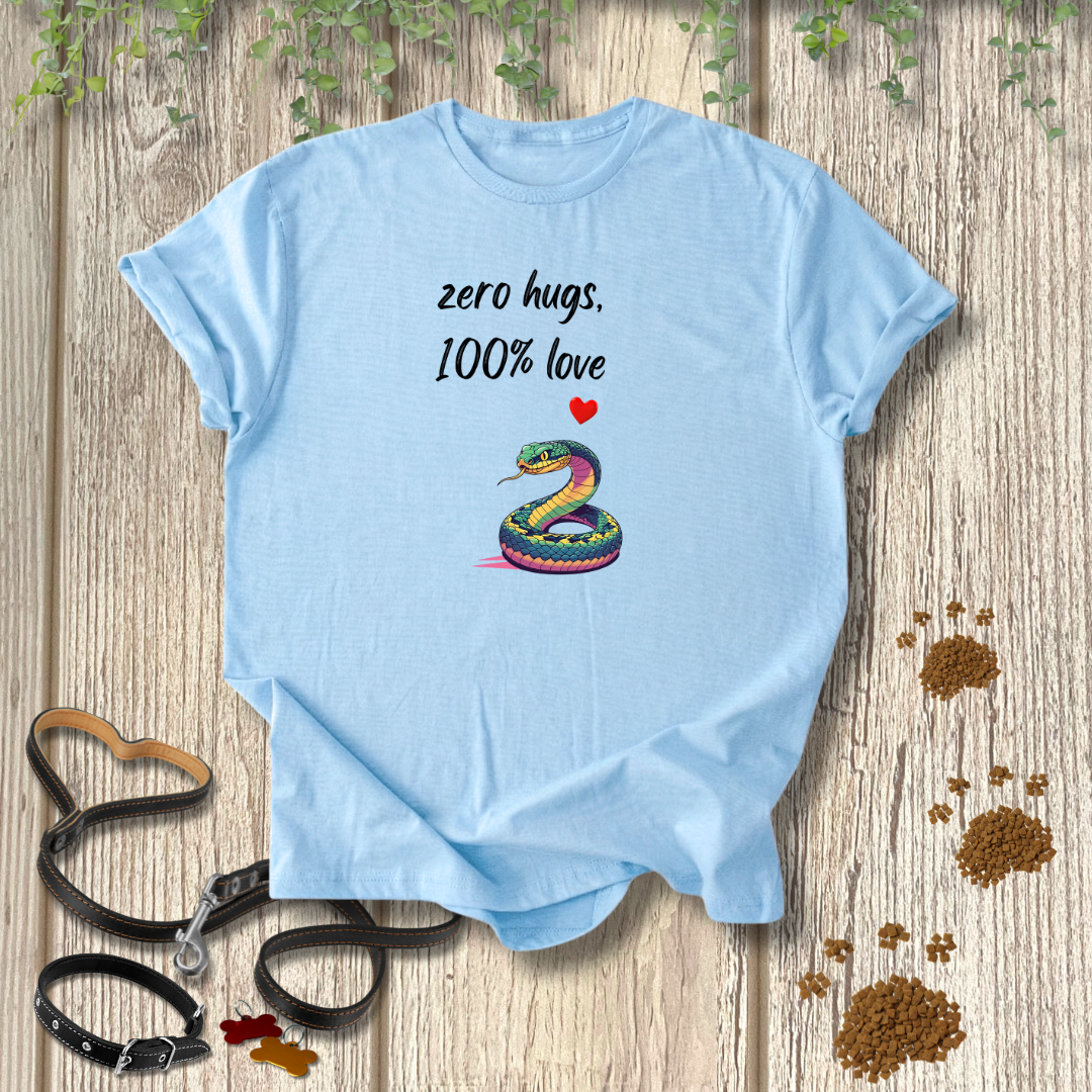 zero hugs, 100% love
