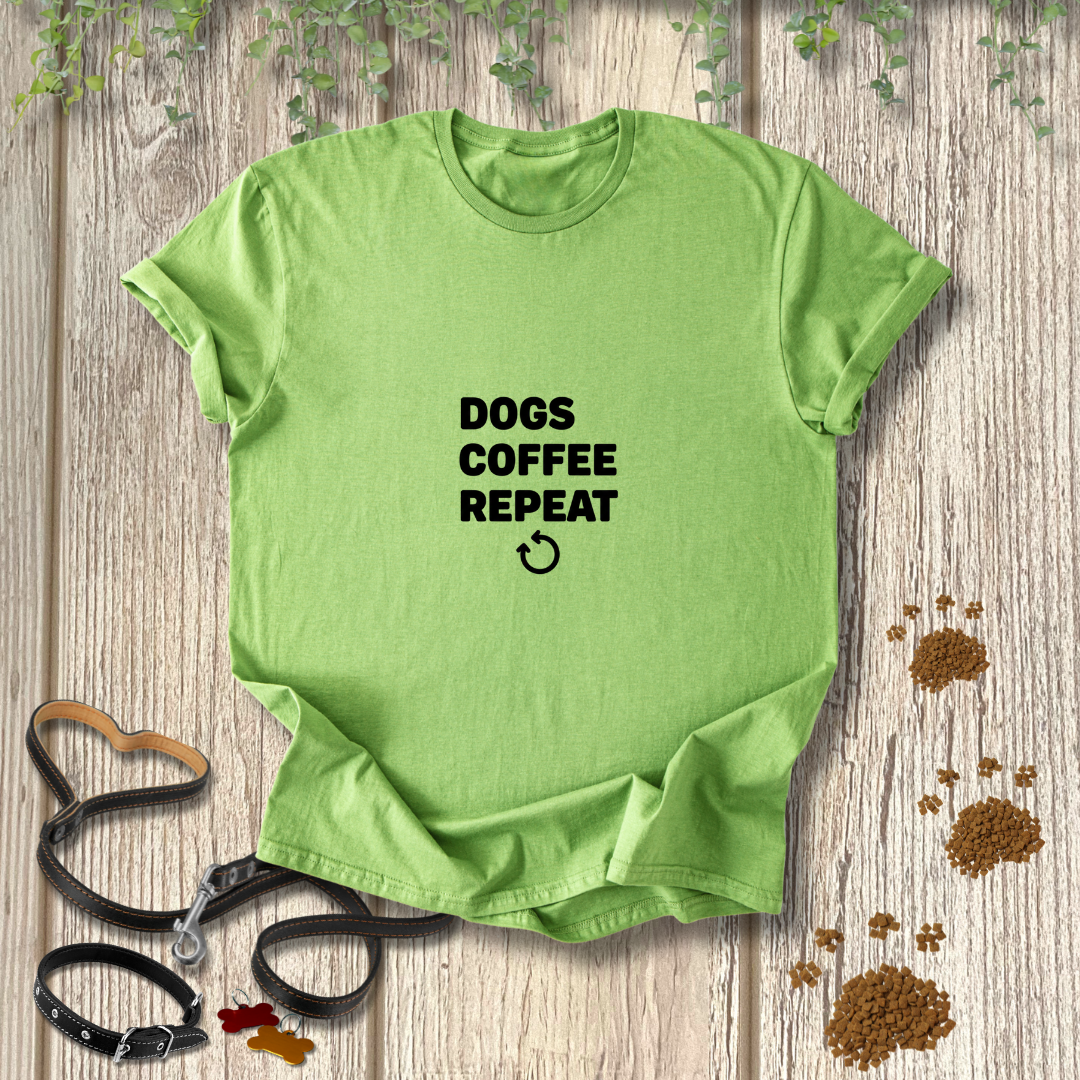 Dogs Coffee Repeat