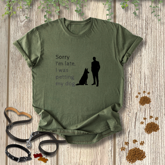 Sorry I'm late, I was petting my dog